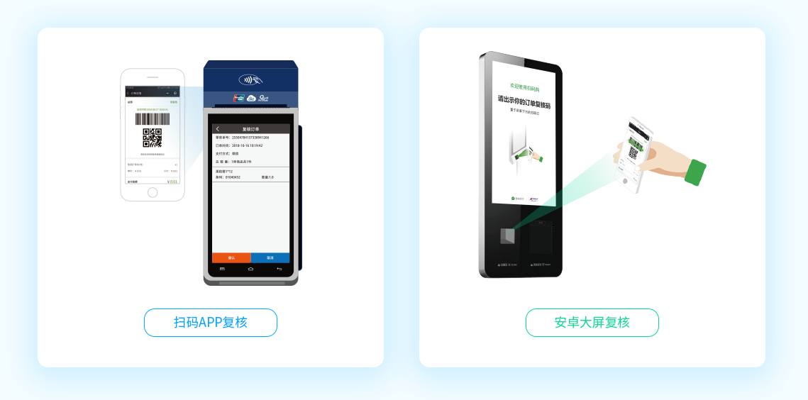 智慧收銀，掃碼購