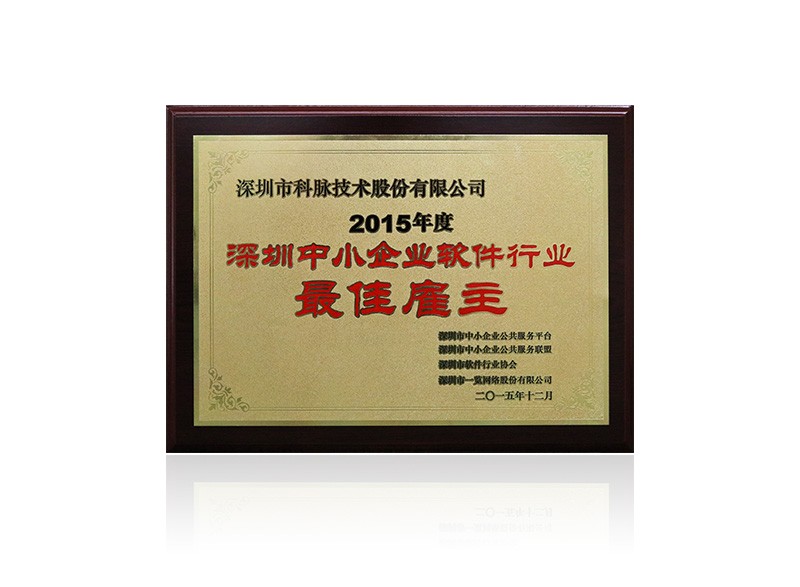 深圳中小企業(yè)軟件行業(yè)最佳雇主