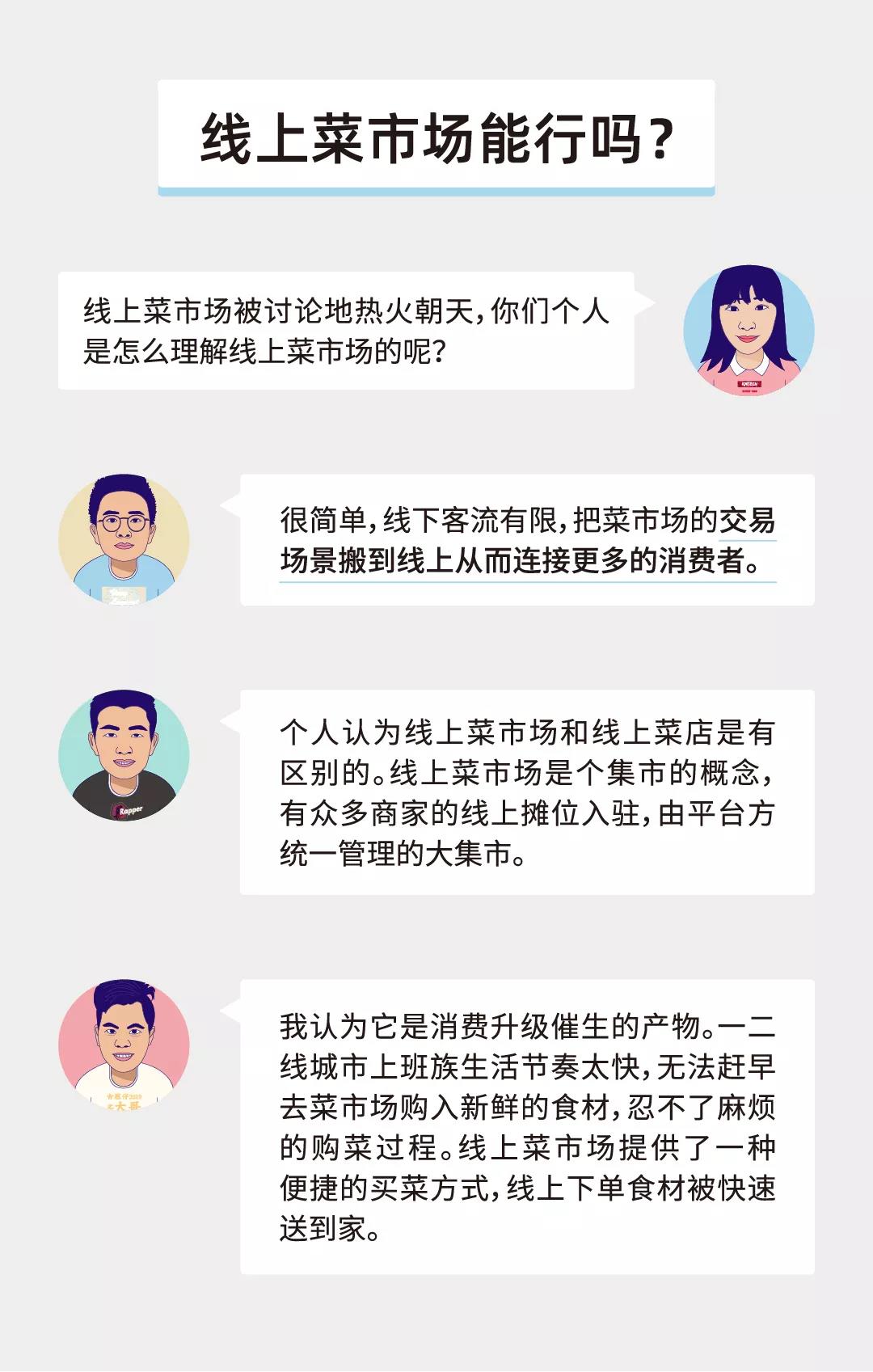 產(chǎn)品經(jīng)理面對(duì)面 第三彈 | 菜市場搬到線上能行嗎？