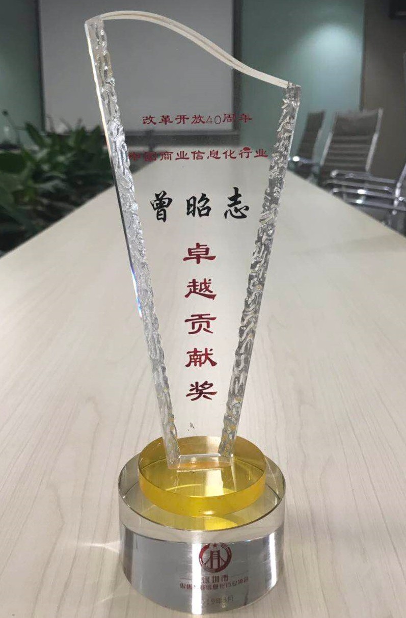中國商業(yè)信息化行業(yè)卓越貢獻獎