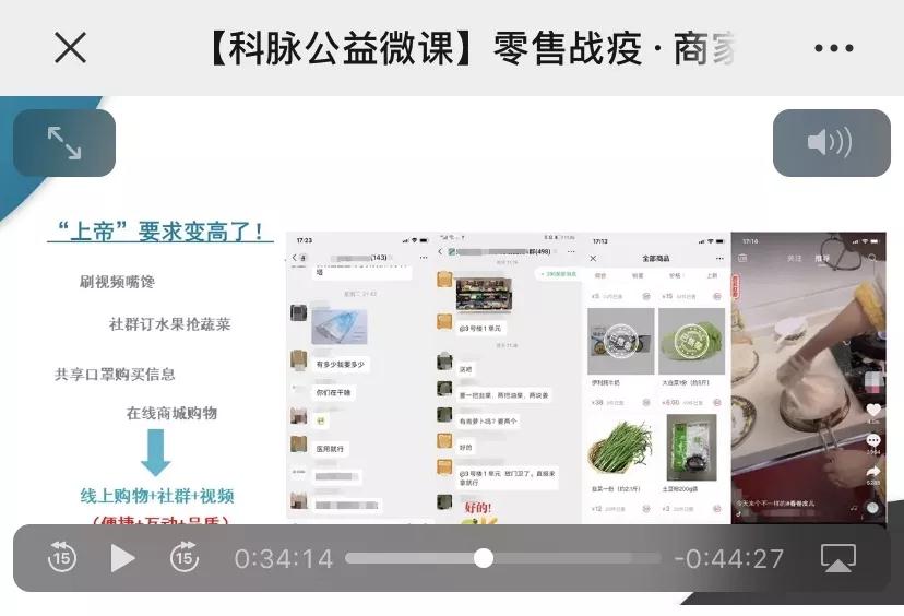 是困難期，也是入局期：科脈零售運營公益課火了！