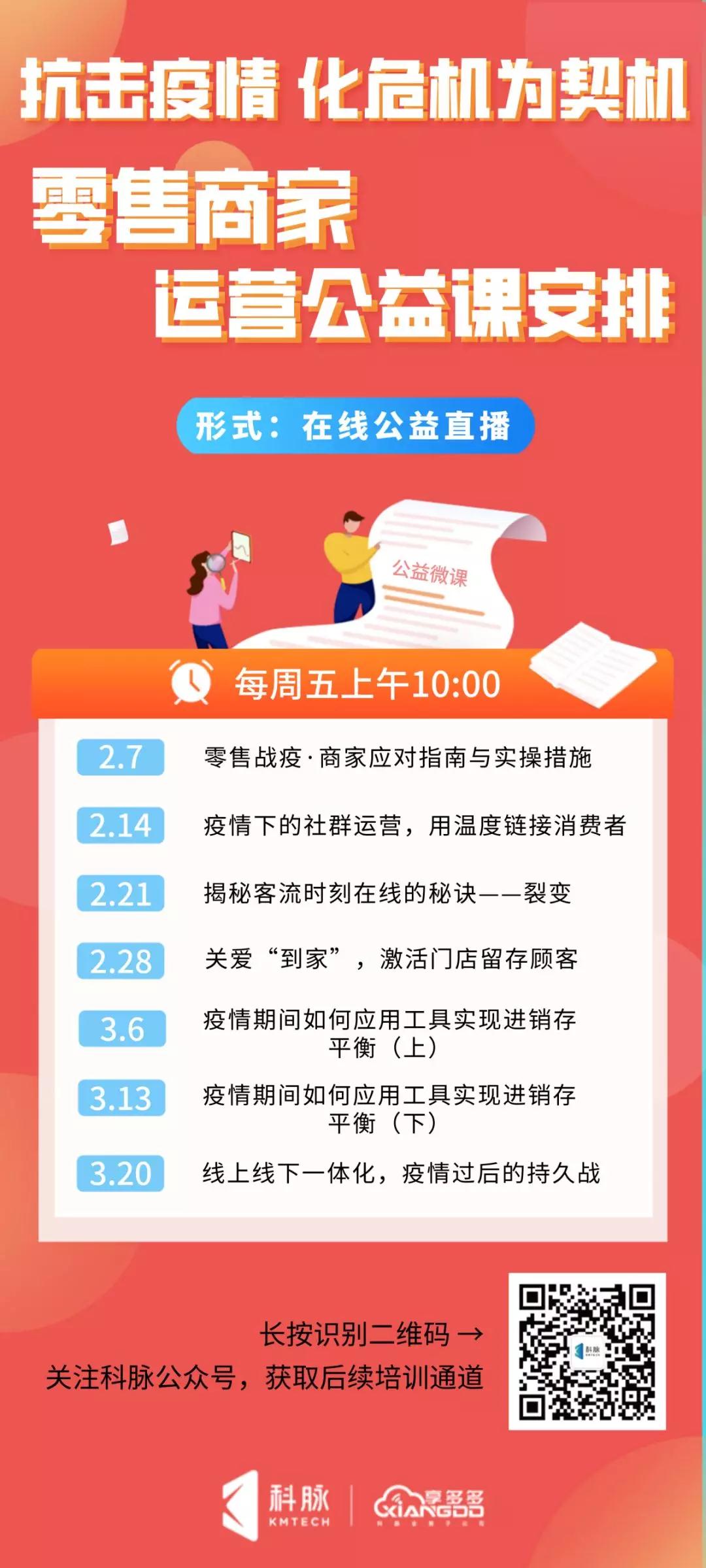 是困難期，也是入局期：科脈零售運營公益課火了！