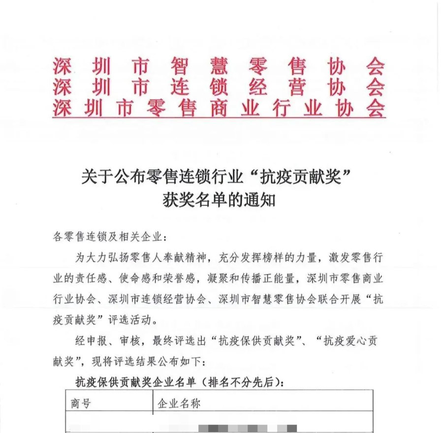 科脈榮獲抗疫保供貢獻(xiàn)獎(jiǎng)！向逆行者致以最高的敬意!